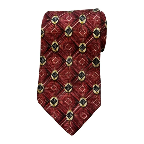Robert Talbott Best of Class Nordstrom Red Silk Tie - Picture 2 of 4